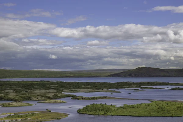 Landskap i Þingvellir — Stockfoto