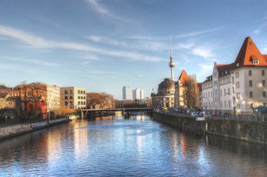 Berlin şehri görünümünde