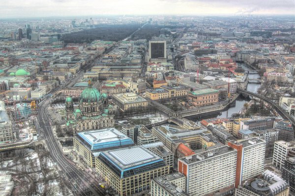 The oview of the City of Berlin