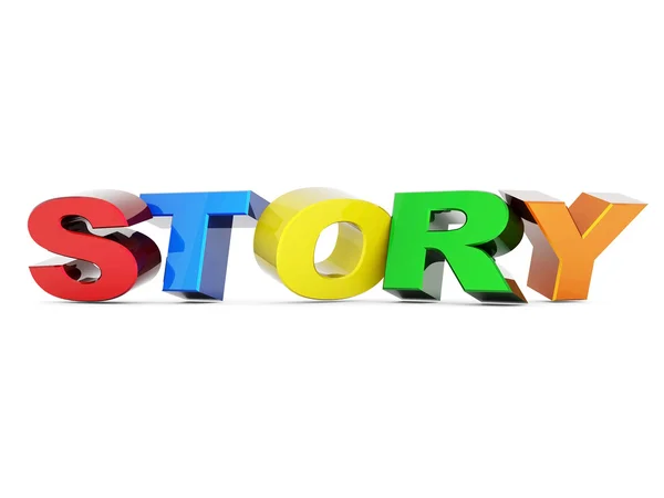 Word story — Stock Photo, Image