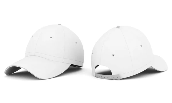 Gorra blanca de béisbol —  Fotos de Stock