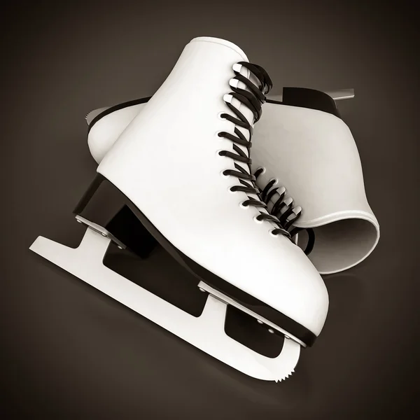Skates for figure skating — Stock Photo, Image