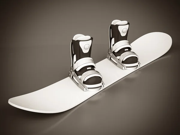 Güzel snowboard — Stok fotoğraf