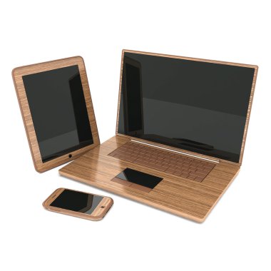 dizüstü bilgisayar, tablet pc ve smartphone