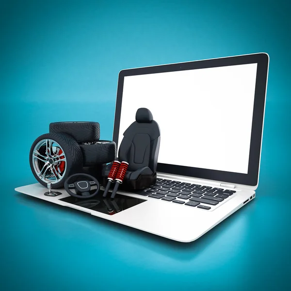 birçok otomobil parçaları