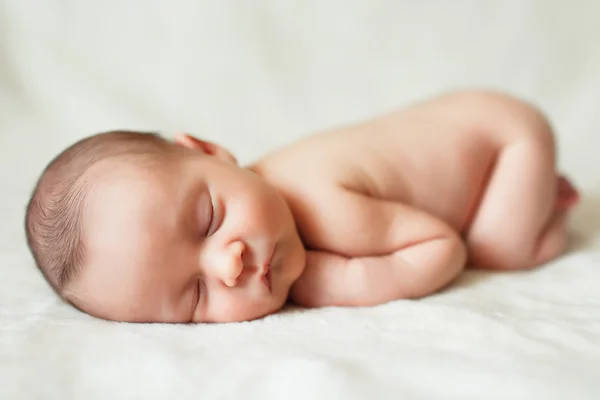 A beautiful sweet newborn baby Stock Photo