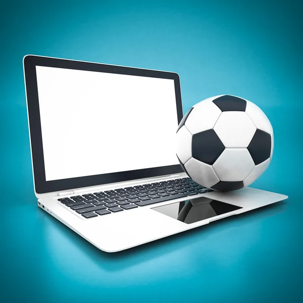 Picture a soccer ball — Stock Photo, Image