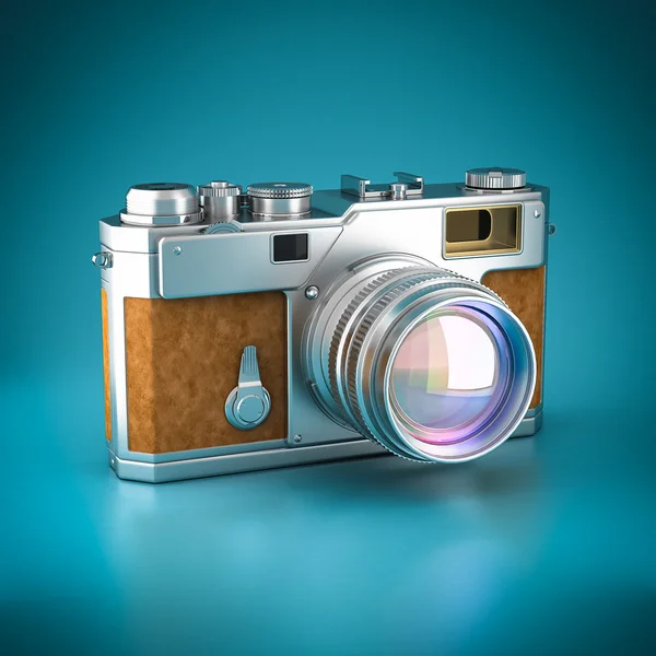 Vintage digitale camera — Stockfoto