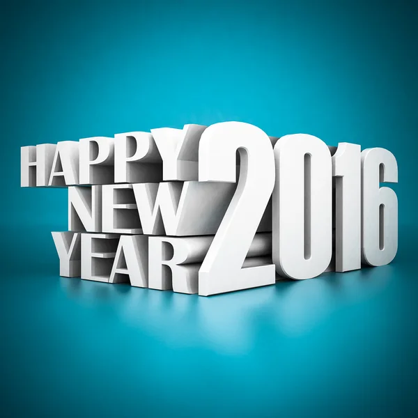 Happy new year 2016 — Stock Photo, Image