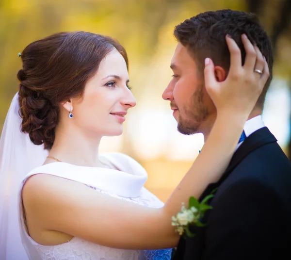 Bruiloft fotografie is zeer mooie paar — Stockfoto