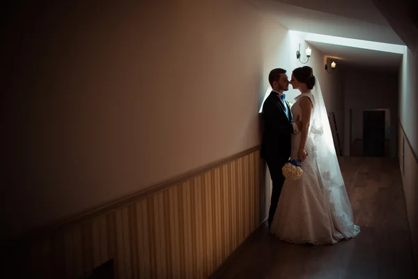 Hochzeit Fotografie schönes Paar Stockfoto