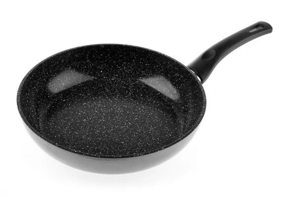 Frying pan on white — Stock Photo, Image