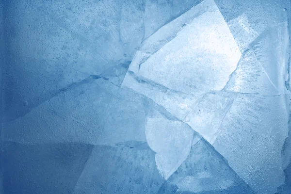 Niebieskie tło lodu — Zdjęcie stockowe