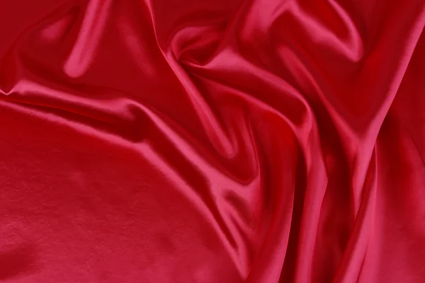 Textura de seda roja — Foto de Stock