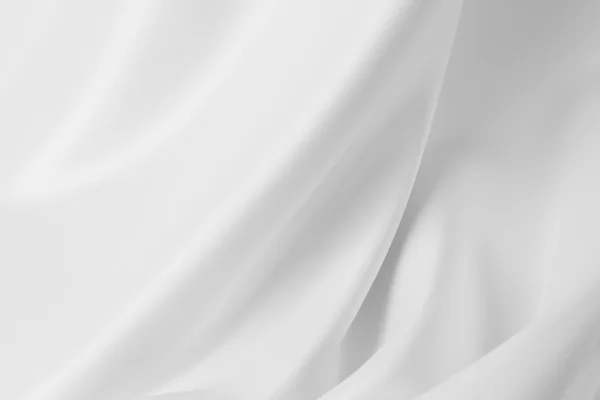 White silk close-up — Stock Photo, Image