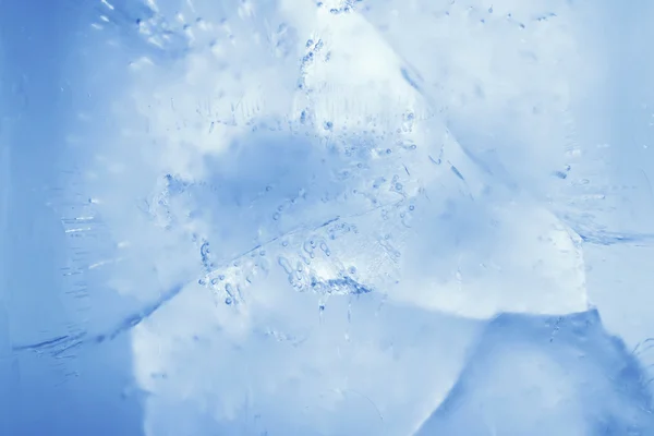 Тріщини в льоду — стокове фото