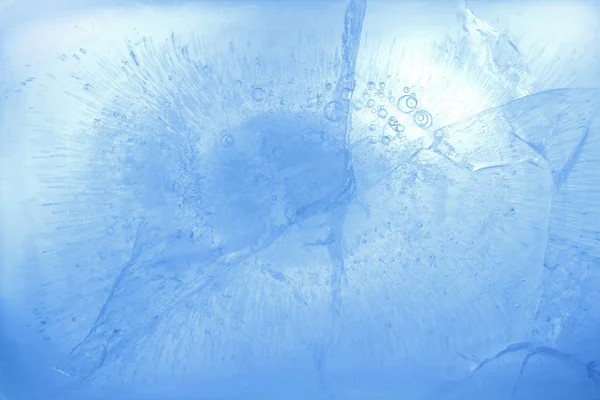 碎的冰背景 — 图库照片
