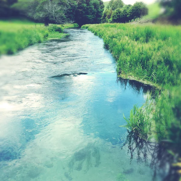 温泉水をオフに — ストック写真