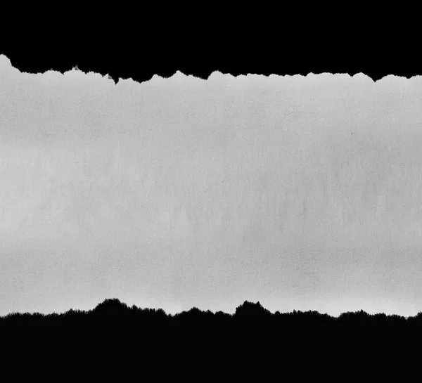 Papel em branco rasgado — Fotografia de Stock