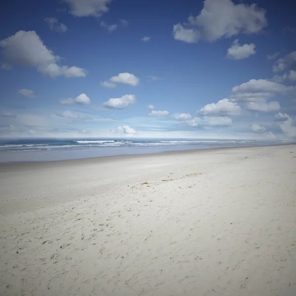 Sand Meereshimmel — Stockfoto