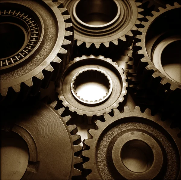 Cogs che si uniscono — Foto Stock