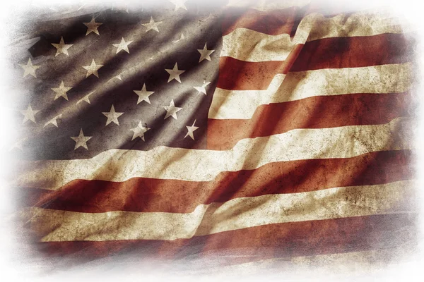 Grunge USA flag — Stock Photo, Image