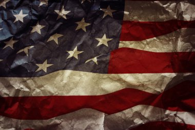 Grunge Amerikan bayrağı