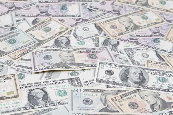 çeşitli Amerikan banknotlar