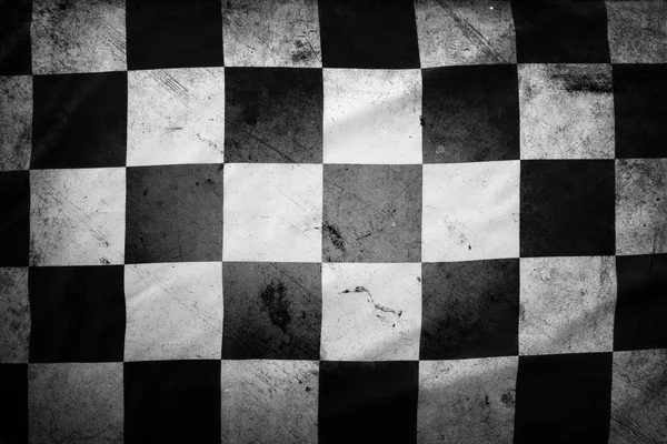 Checkered Zwycięzca flaga — Zdjęcie stockowe