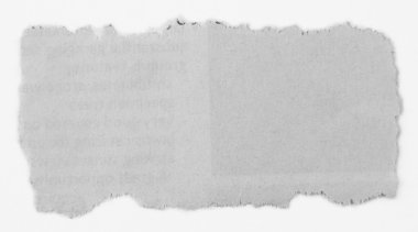 Yırtık kağıt parçası