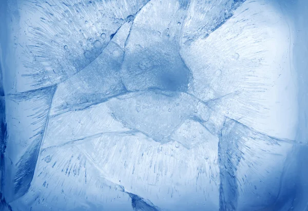 Cracked ice background — Stock Photo, Image