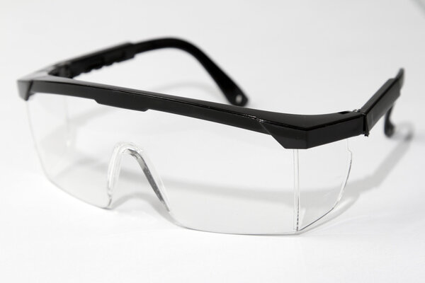 Pair of safety glasses
