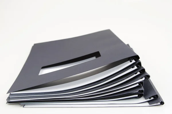 Pile of folders — Stock Photo, Image