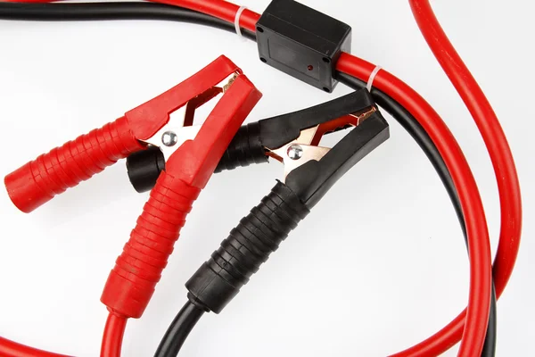 Jumper starter kabels — Stockfoto