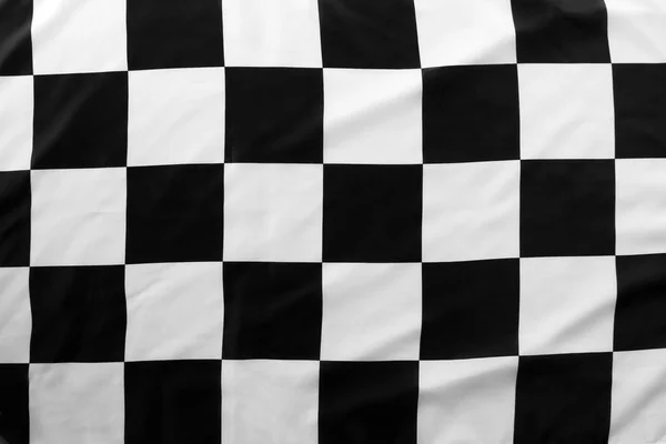 Schwarz-weiße Flagge — Stockfoto