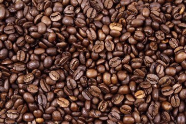 Kavrulmuş kahve çekirdeği.