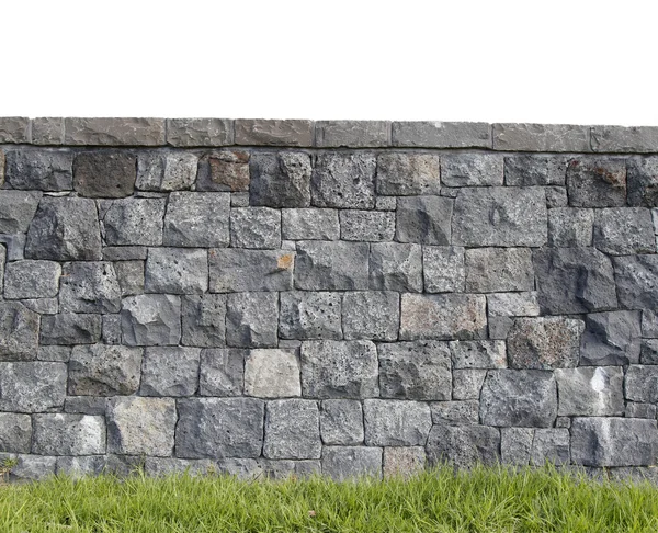 Wall and grass — Stock Photo, Image