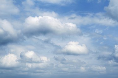 gökyüzündeki bulutlar