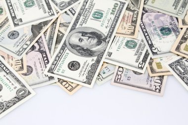 çeşitli Amerikan banknotlar