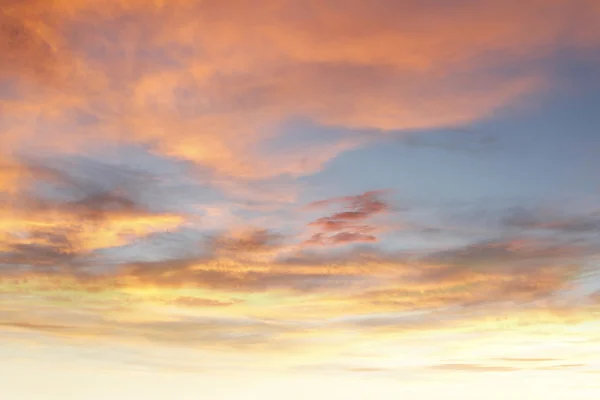 Zomer hemel zonsopgang — Stockfoto
