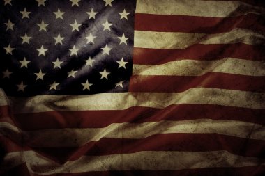 Grunge Amerikan bayrağı