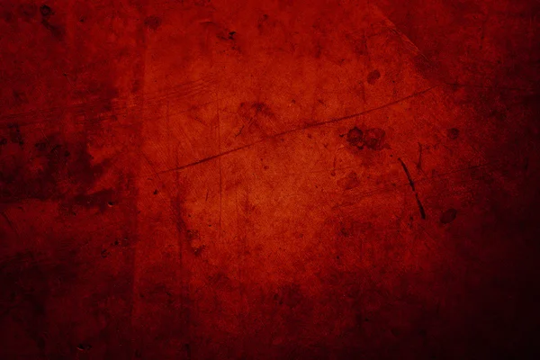 Красная гранж-стена — стоковое фото