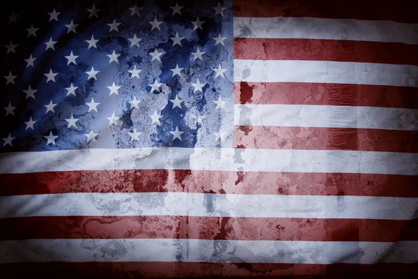 Grunge American flag — Stock Photo, Image