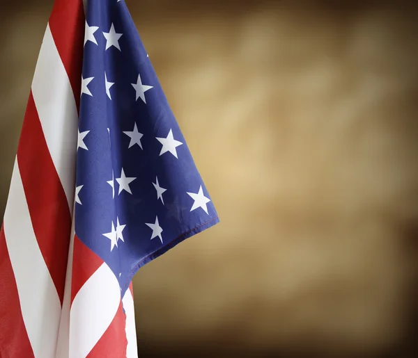 American flag and background — Stock Photo, Image