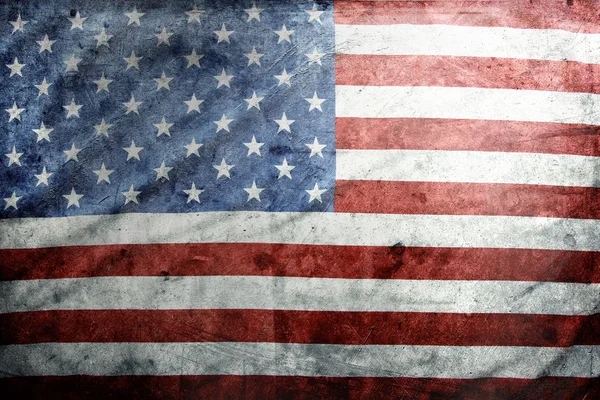 Grunge bandera americana —  Fotos de Stock