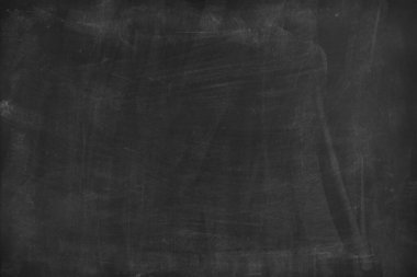 Tahta arka planda tebeşir temizlendi