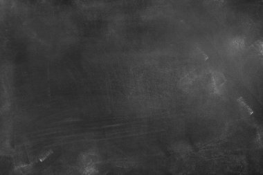 Tahta arka planda tebeşir temizlendi