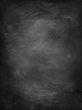 Dikey karatahta arkaplanındaki tebeşir temizlendi