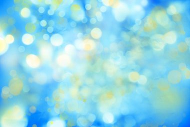 Bokeh yeşil mavi arkaplan daireleri