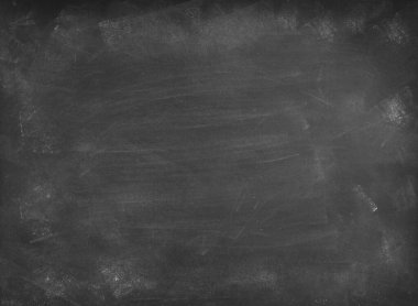 Tahta arka planda tebeşir temizlendi